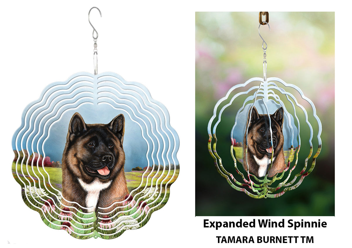 Akita Red Wind Spinner