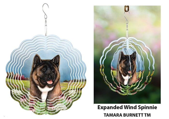 Akita Red Wind Spinner