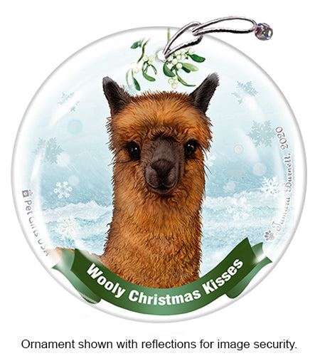 Alpaca Brown Ornament
