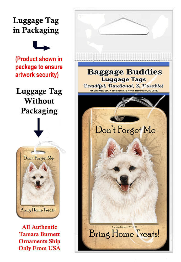 American Eskimo Baggage Buddies