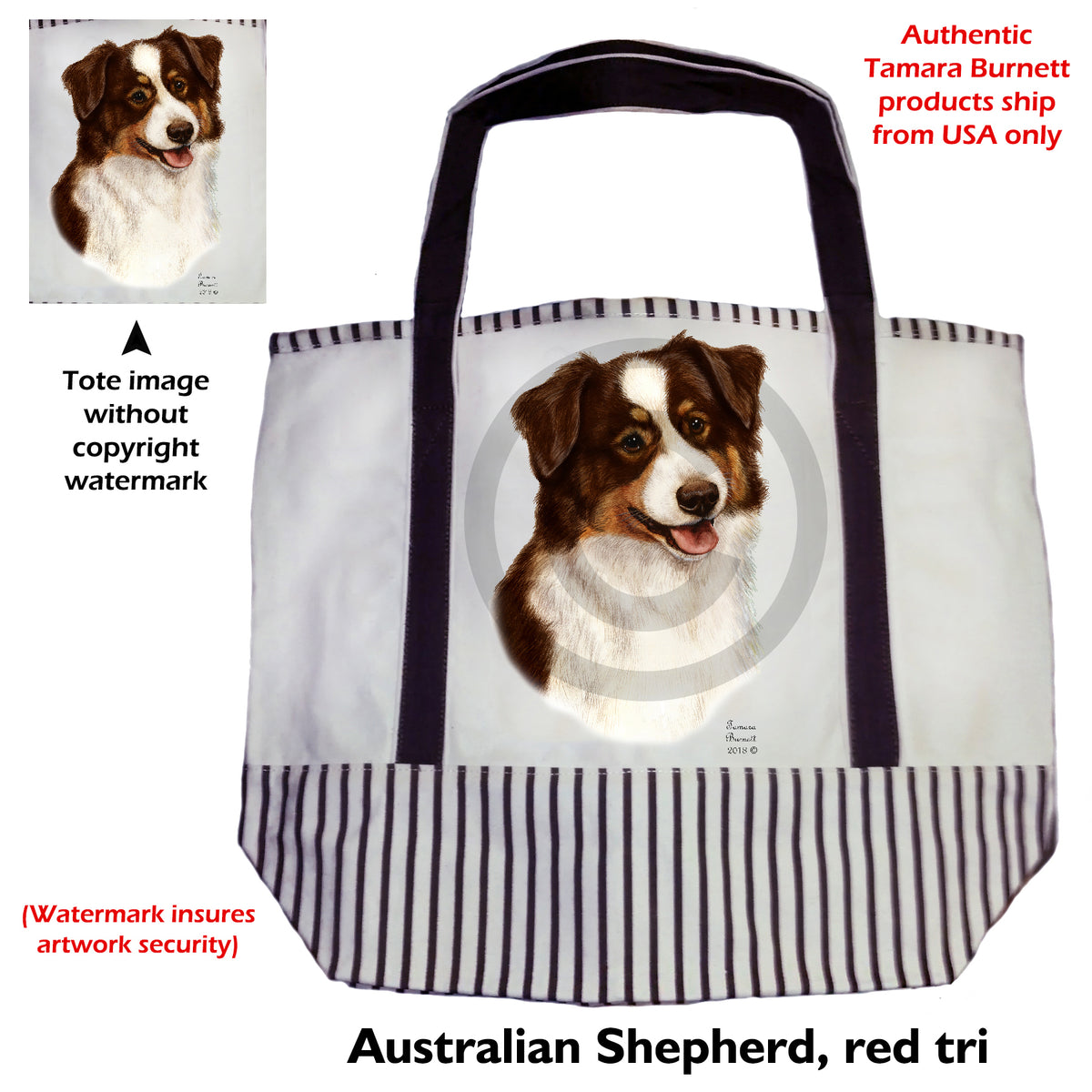 Australian Shepherd - Tote Bag
