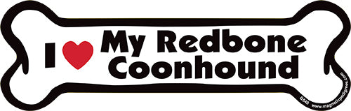 Coonhound Bone Shaped Magnets