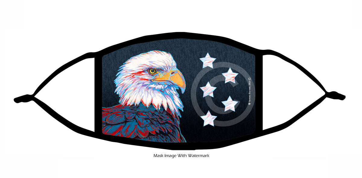 Bald Eagle Face Mask