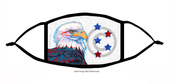 Bald Eagle Face Mask