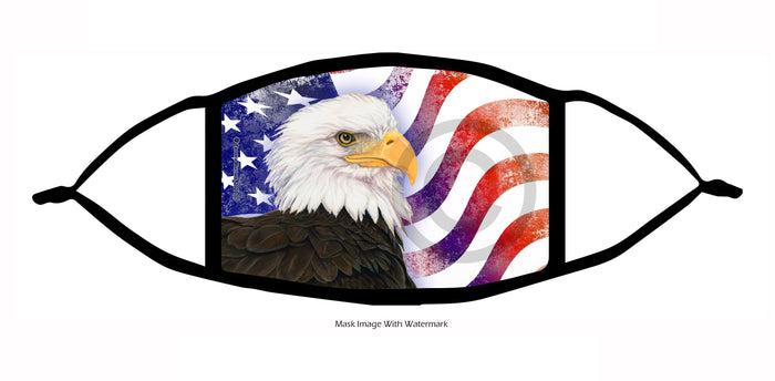 Bald Eagle Face Mask