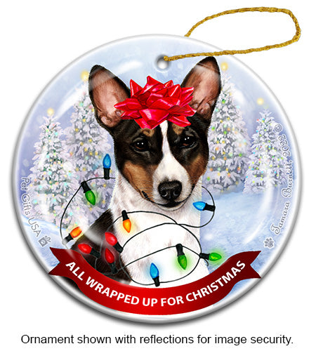 Basenji Tricolor Ornament