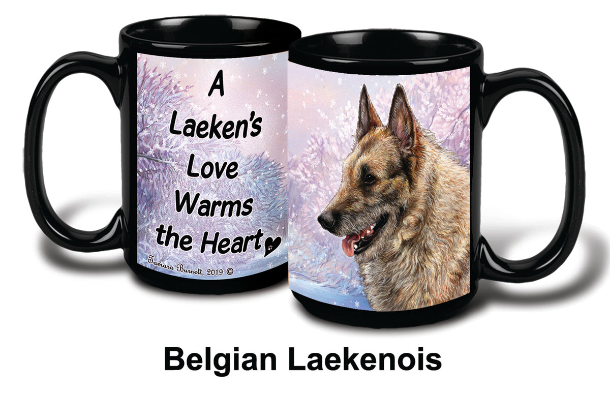 Belgian Laekenois Winter Mug 15 oz