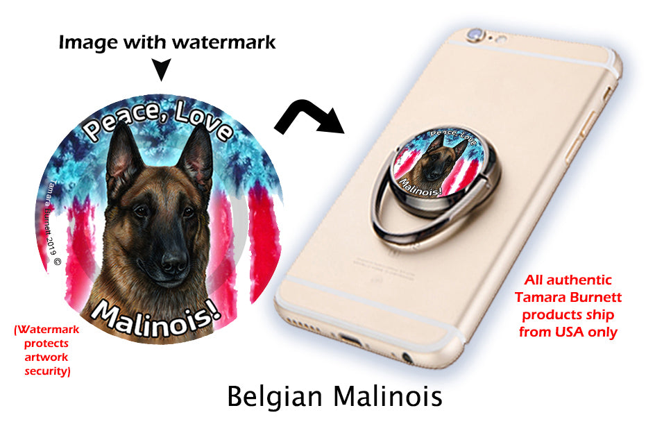 Belgian Malinois Phone Stand