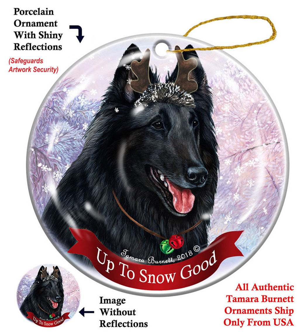 Belgian Shepherd Style 2 Ornament