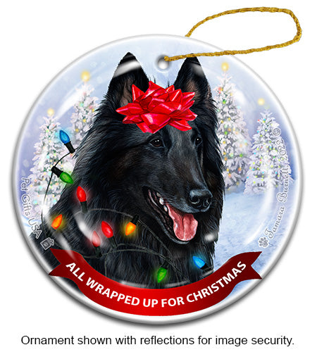 Belgian Shepherd Style 2 Ornament