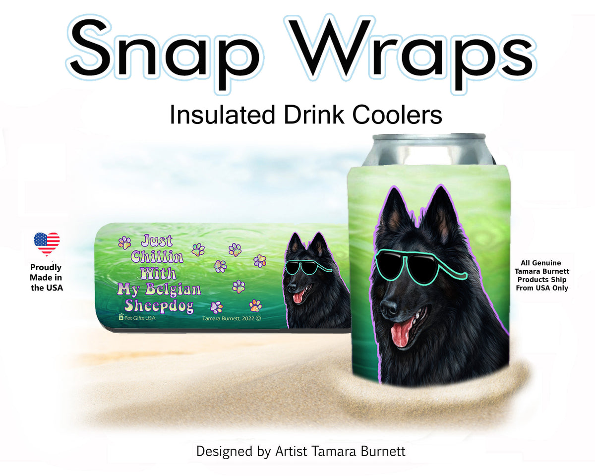 Belgian Sheepdog Style 2 Snap Wrap Cozy