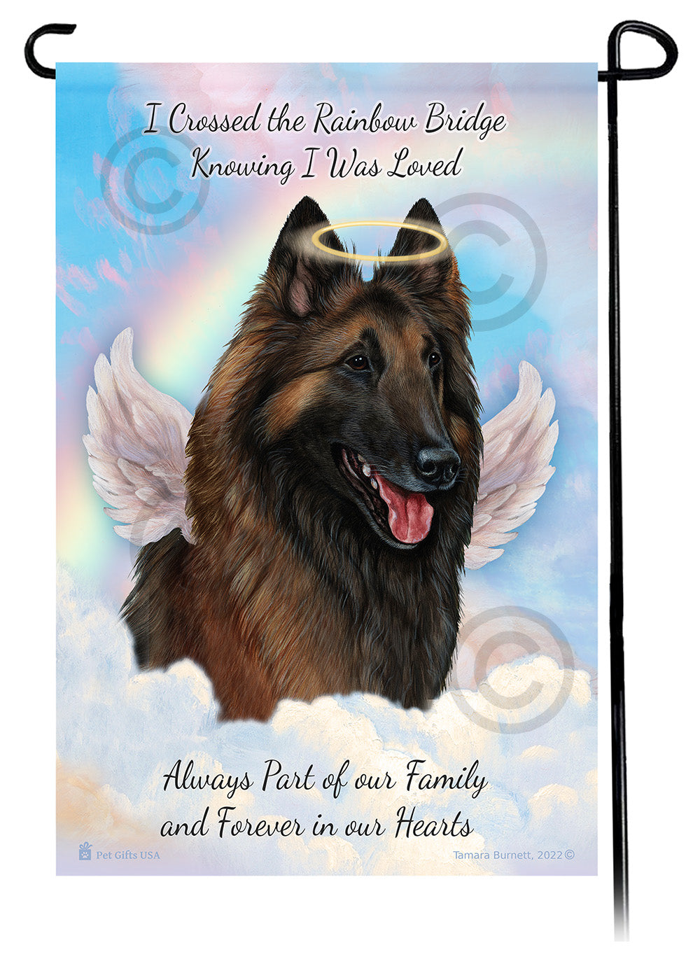 Belgian Tervuren Memorial - Garden Flag