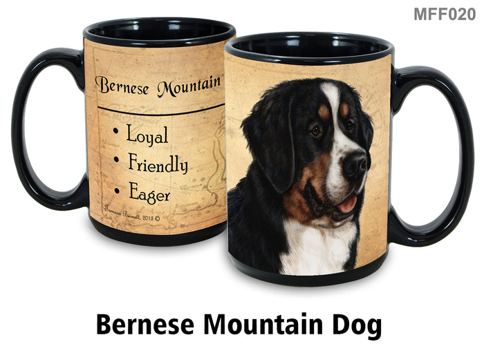 Bernese Mountain Dog - My Faithful Friends Mug 15 oz
