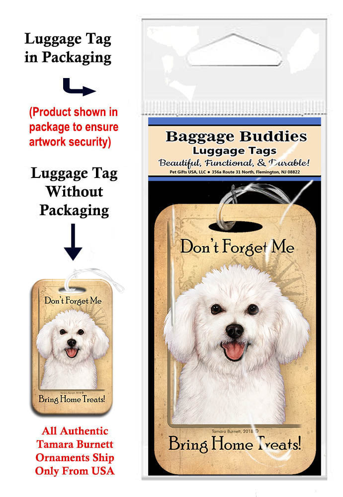 Bichon Frise Baggage Buddies