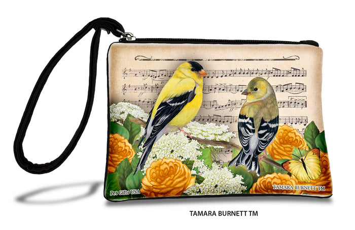 American Goldfinch Zippees Pet Pouch
