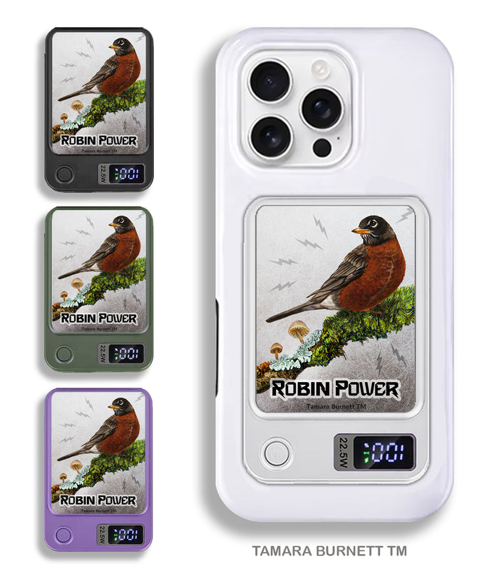 American Robin Phone Bank Wireless Charger