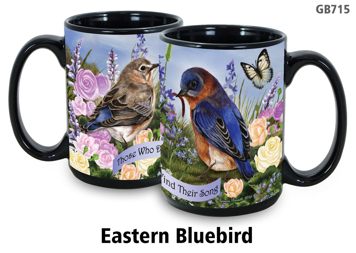 Blue Bird - Garden Party Fun Mug 15 oz