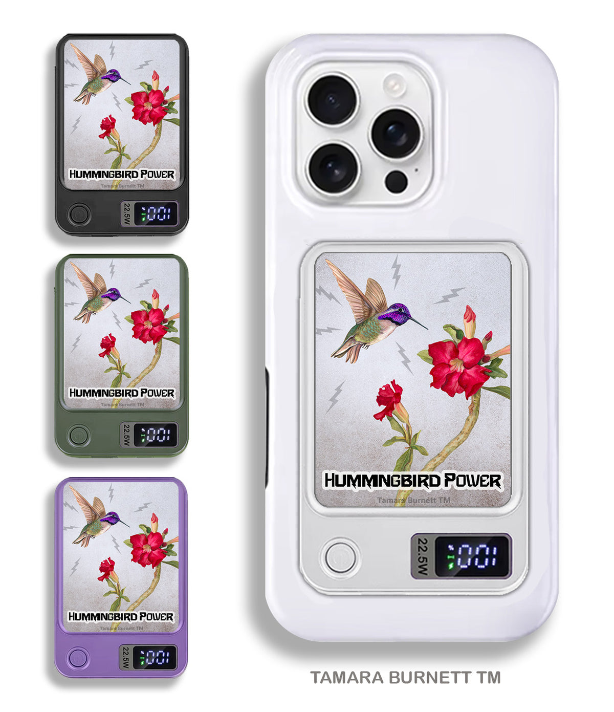 Hummingbird Costa's Phone Bank Wireless Charger