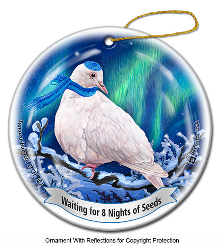 White Doves Ornament