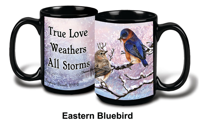 Blue Birds Eastern Winter Mug 15 oz