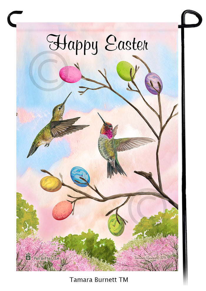 Happy Easter Garden Flags