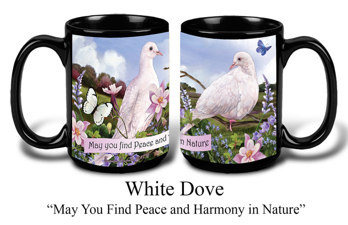 White Dove - Garden Party Fun Mug 15 oz