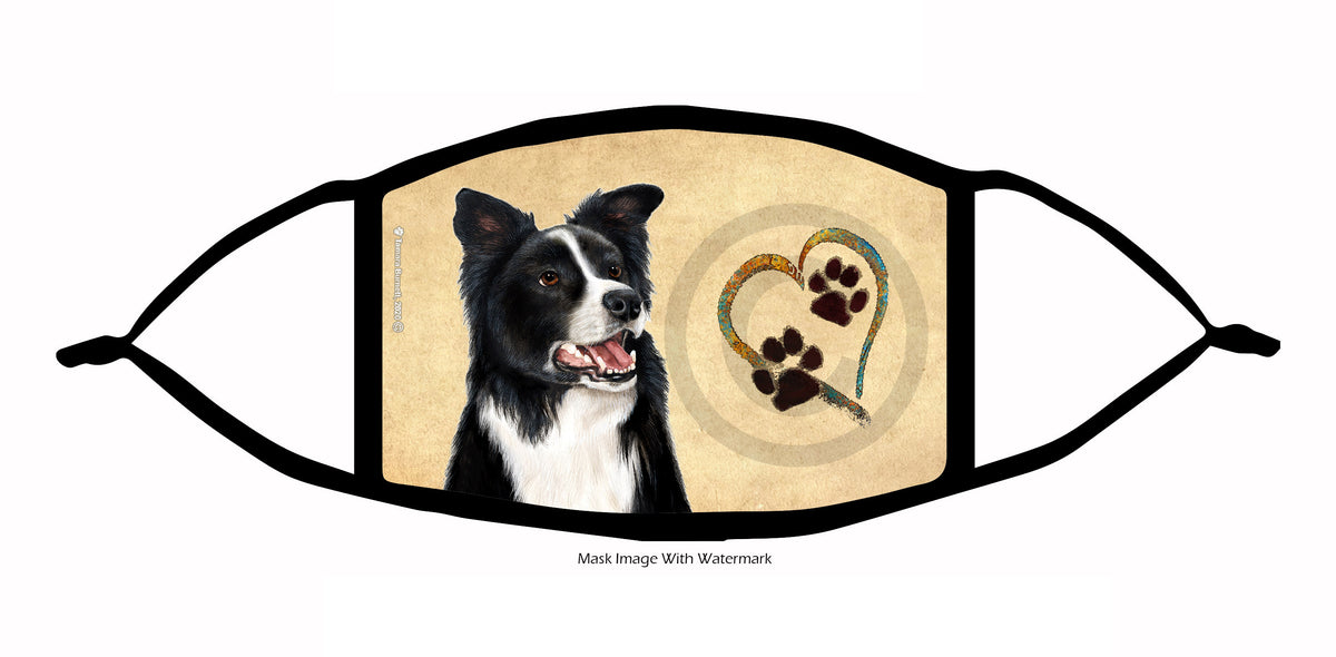 Border Collie (Original) Face Mask