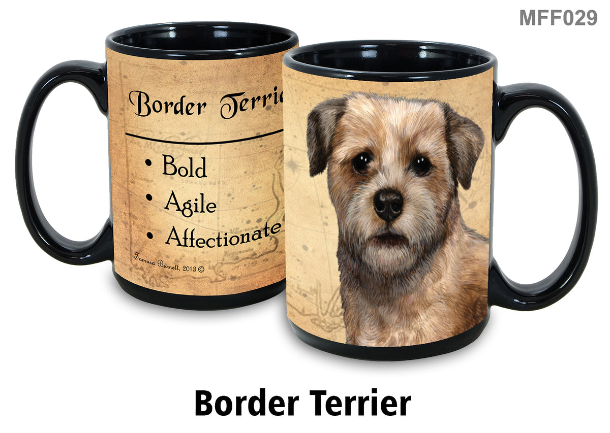 Border Terrier - My Faithful Friends Mug 15 oz