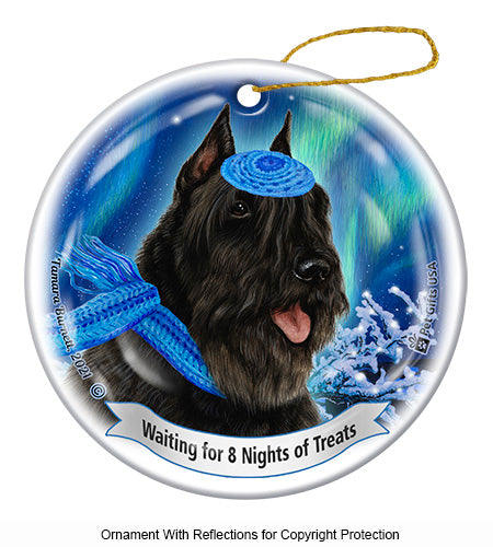 Bouvier des Flandres Black Ornament