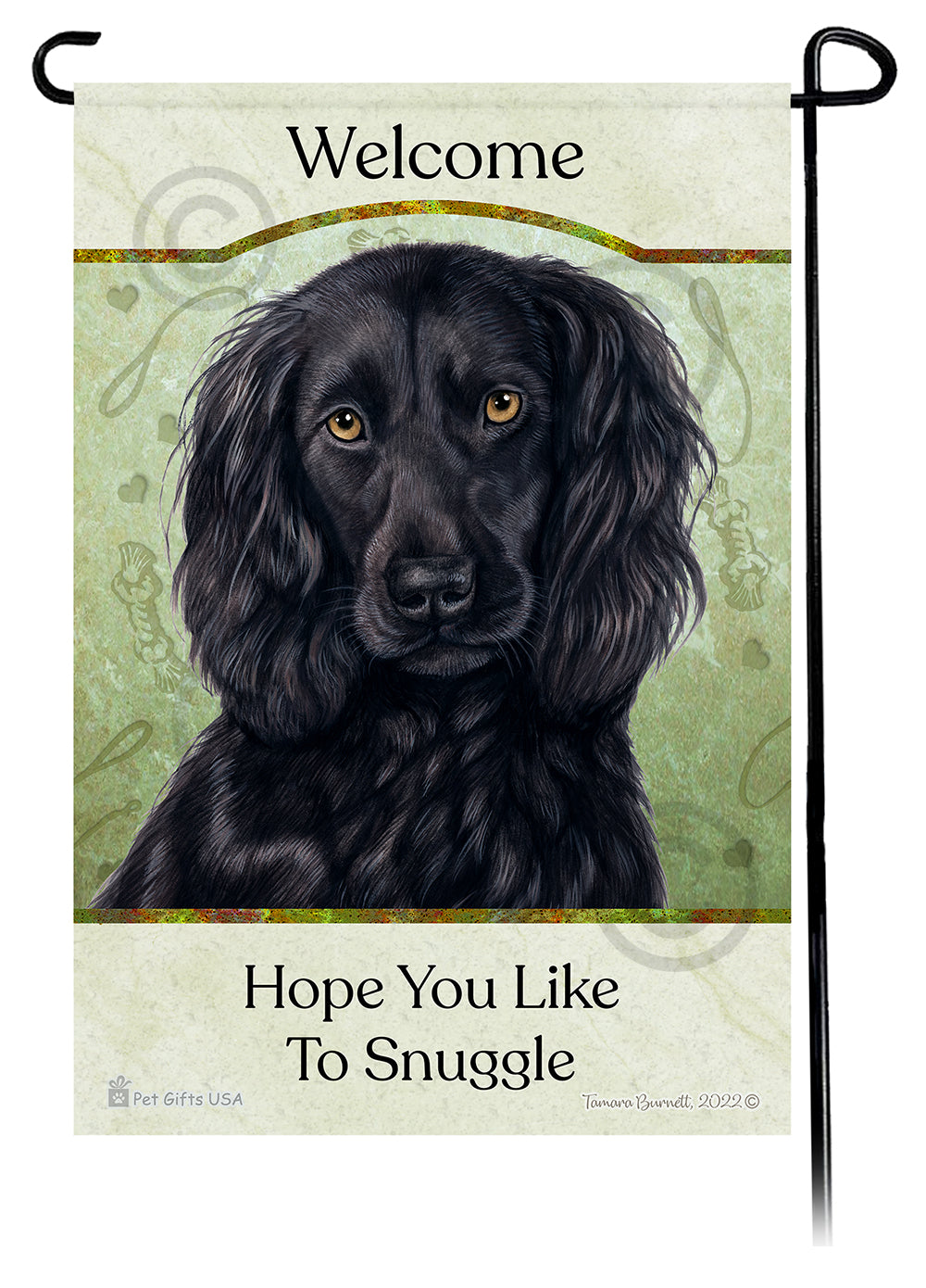 Boykin Spaniel Hope You Like To Snuggle Garden Flags
