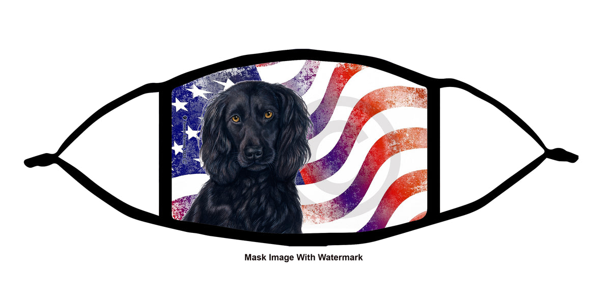 Boykin Spaniel (Black) Face Mask