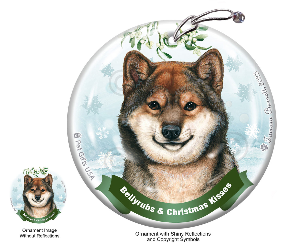 Shiba Inu Sesame Ornament