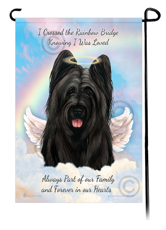 Briard Memorial Garden Flags