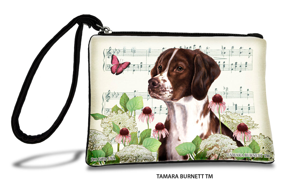 Brittany Spaniel Liver And White Zippees Pet Pouch