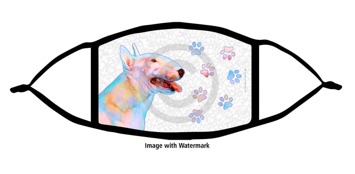 Bull Terrier, White Face Mask