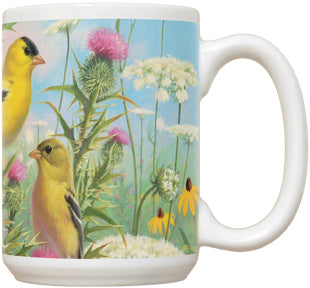 Goldfinches - Fiddler's Elbow Mug