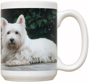 Westie On Porch - Fiddler's Elbow Mug