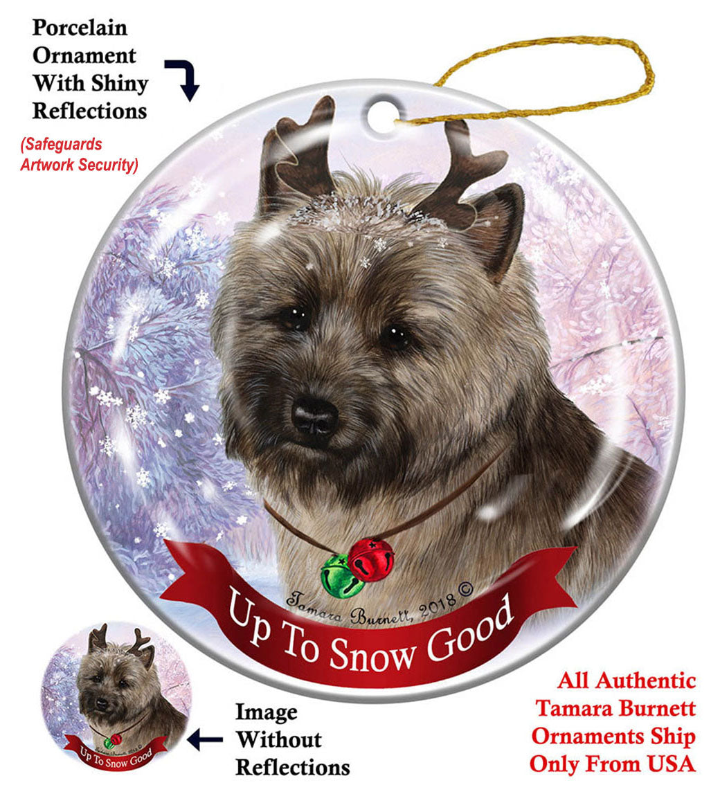 Cairn Terrier Brindle Ornament