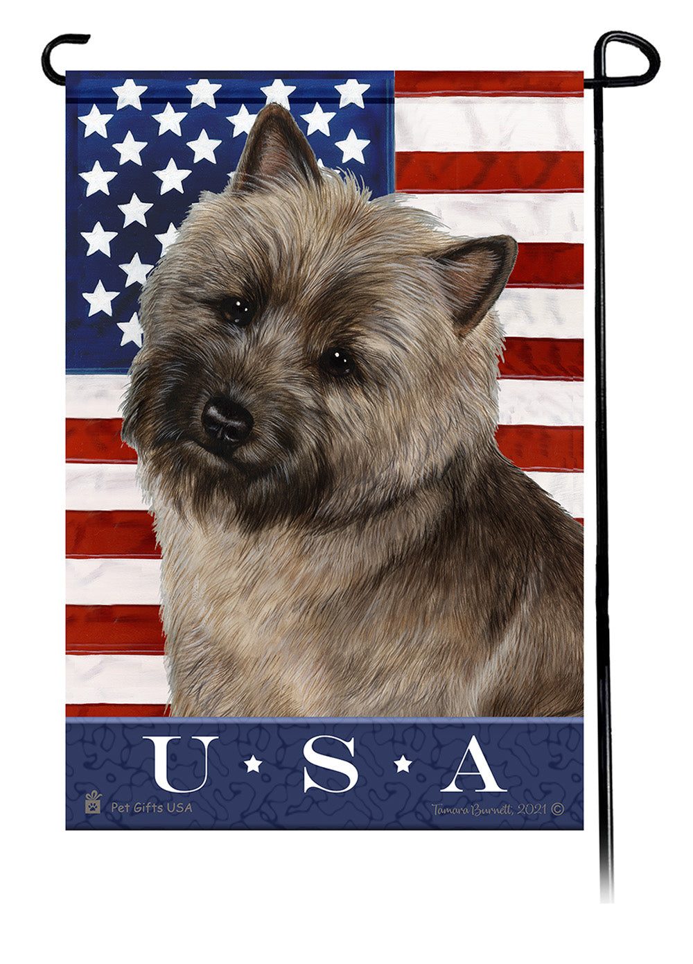Cairn Terrier True Blue - Garden Flag