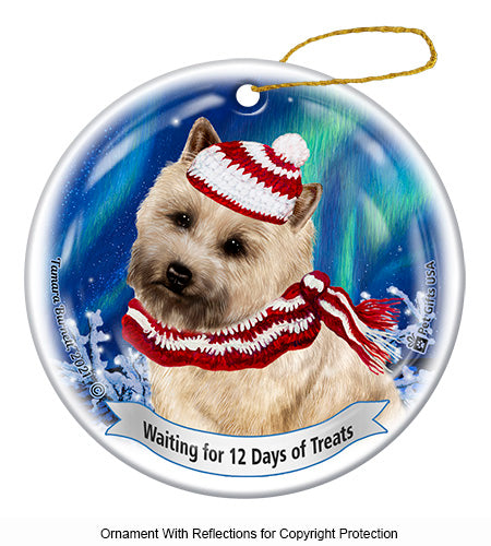 Cairn Terrier 12 Days of Treats Ornament