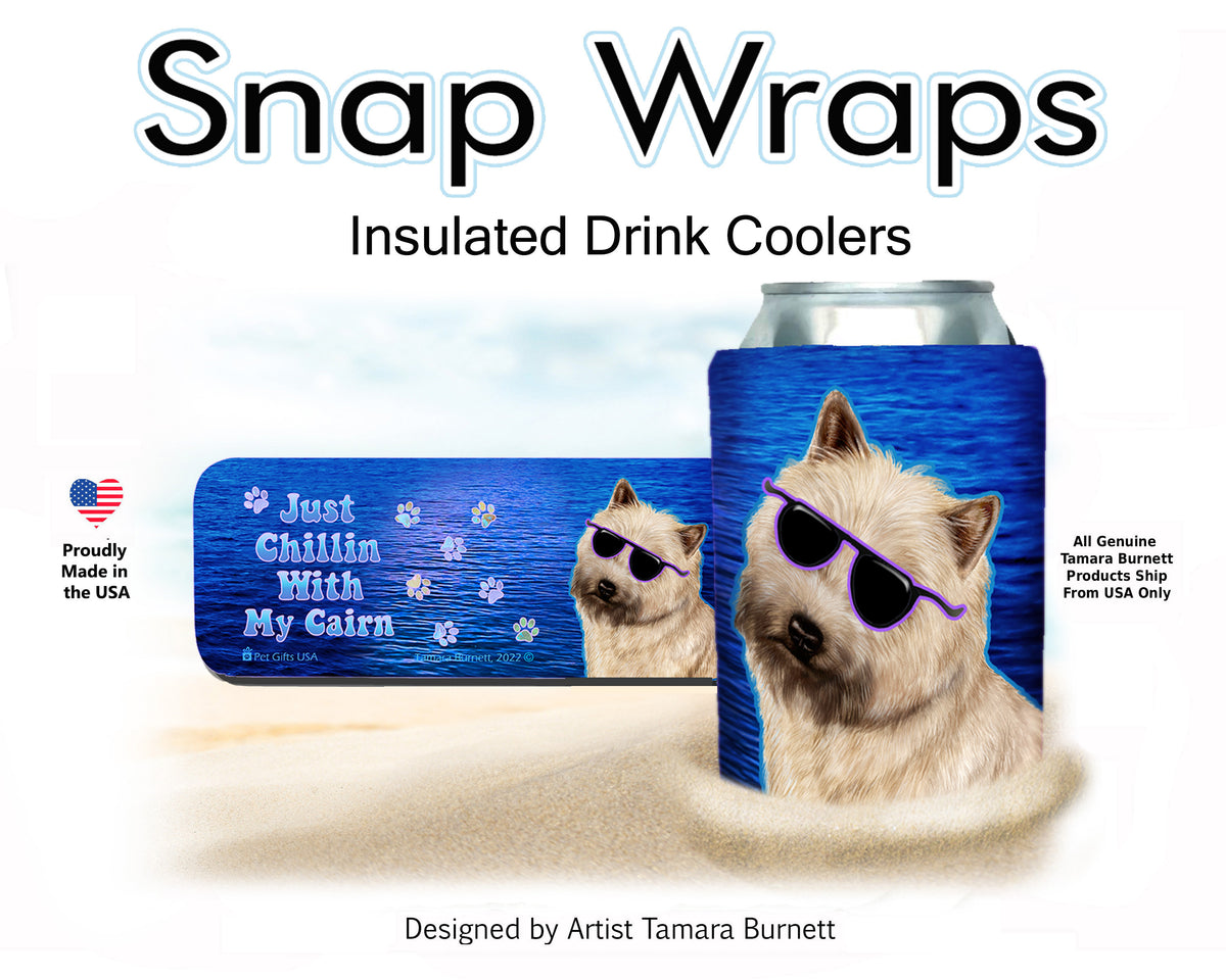 Cairn Terrier Wheaten Snap Wrap Cozy