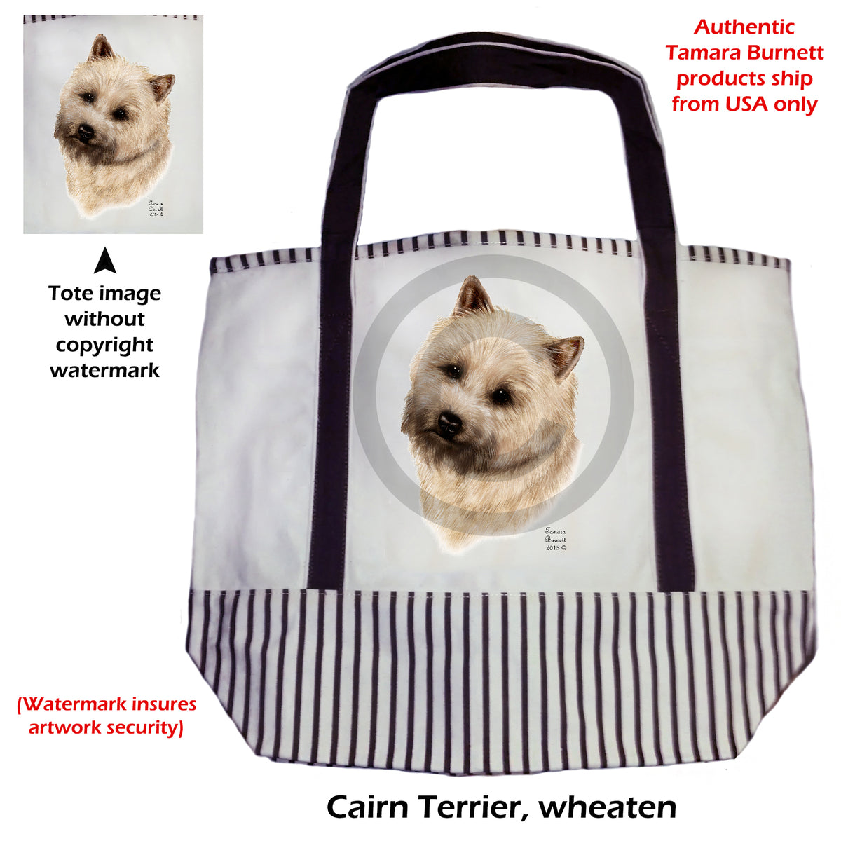 Cairn Terrier - Tote Bag