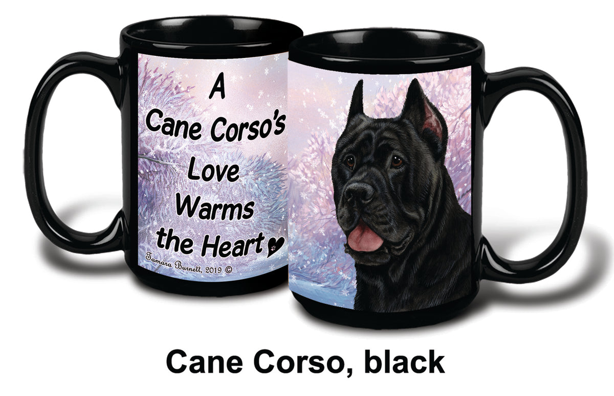 Cane Coso Blk Winter Mug 15 oz