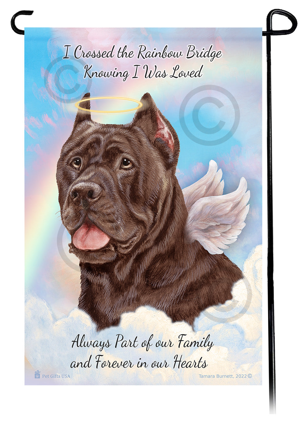 Cane Corso Memorial - Garden Flag