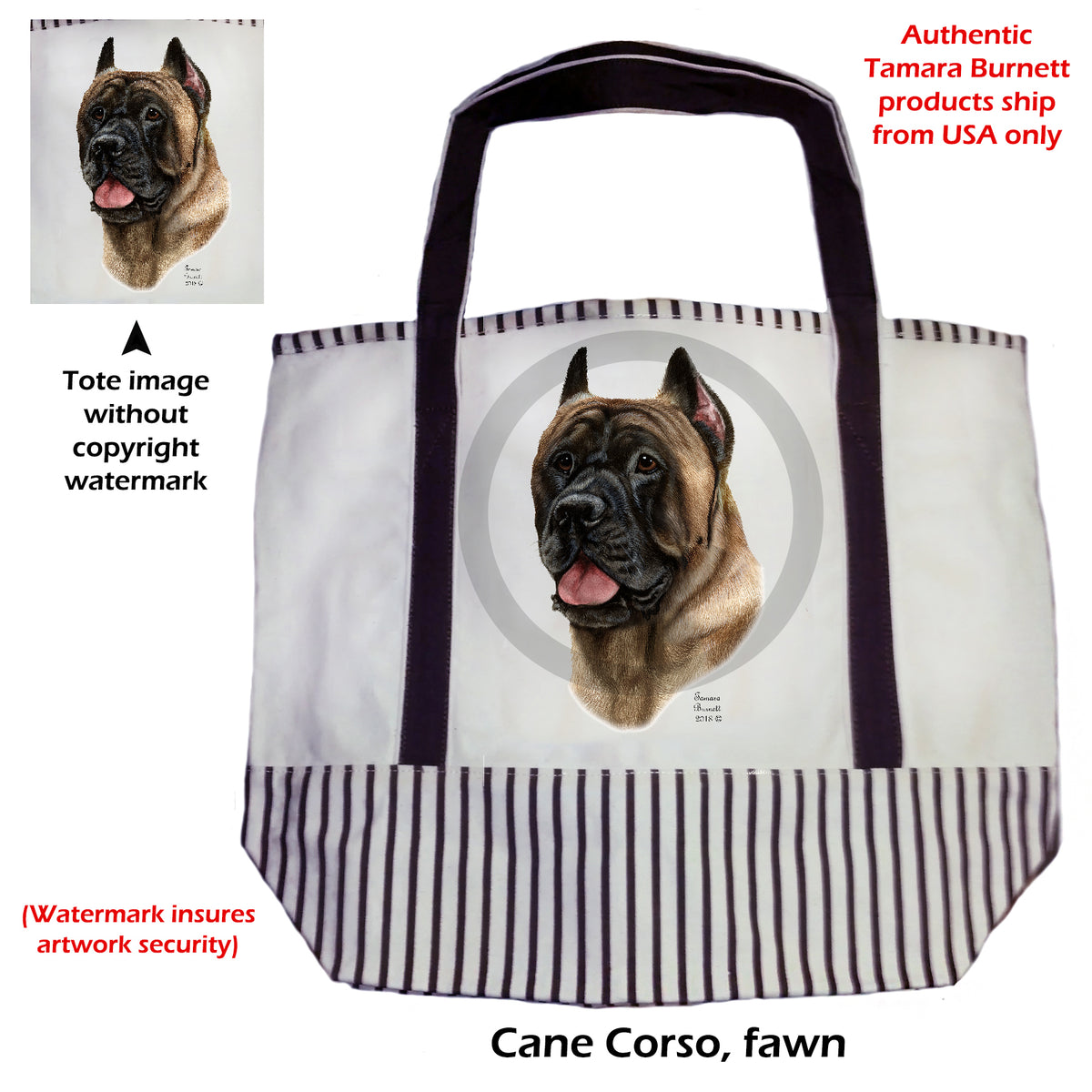 Cane Corso - Tote Bag