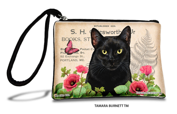 Black Cat Style 1 Zippees Pet Pouch