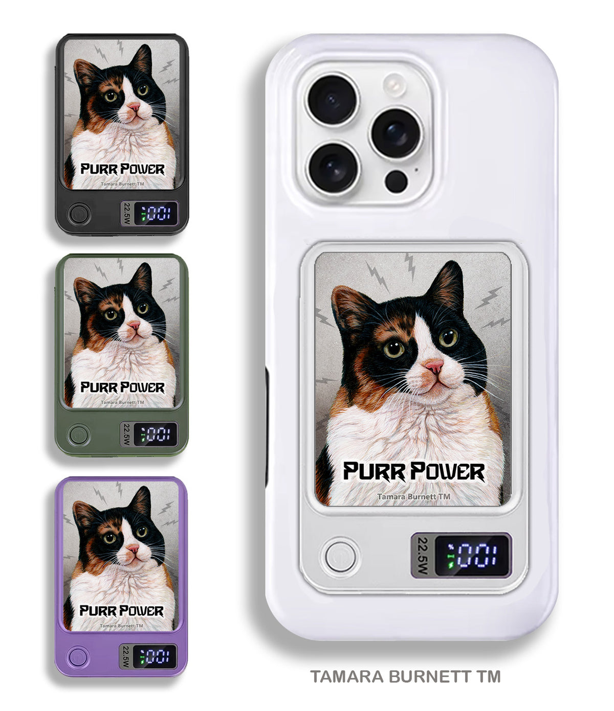 Calico 2 Phone Bank Wireless Charger