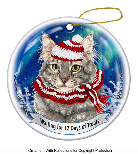 Maine Coon- 12 Days of Treats Ornament