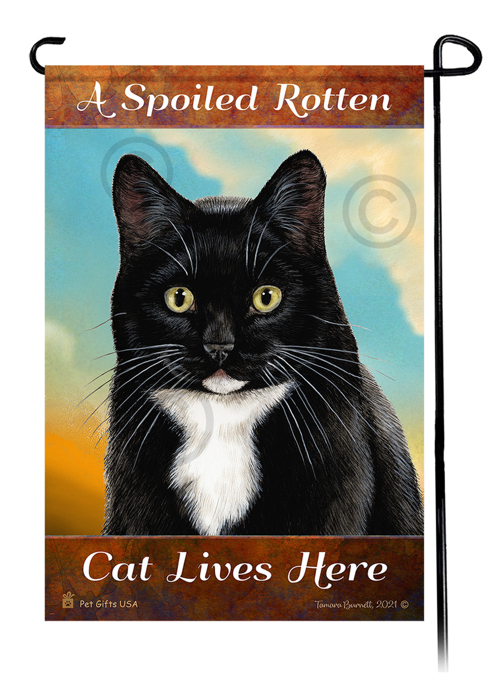 Spoiled Rotten Garden Flags