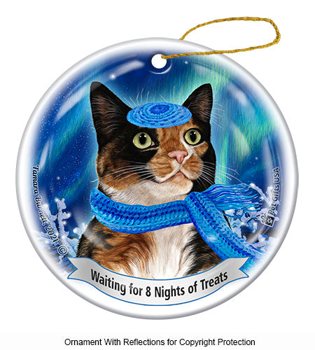 Tortoiseshell- Cleo Hanukkah Ornament